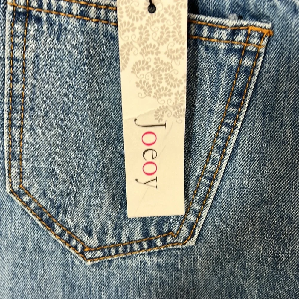 Joeoy denim raw hem skirt size small